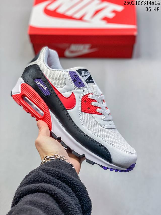 耐克Nike Air Max 90 Prm 90款 经典款复古缓震气垫跑步鞋休闲运动鞋 尺码：如图 编码：02Jdy314A14