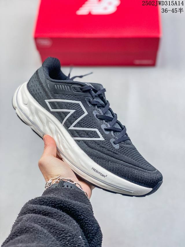 公司级New Balance Nb Fresh Foam 舒适耐磨低帮跑步鞋 纯原版本 受到Fresh Foam舒适骑行的启发 将毛绒舒适感提升到一个新的水平