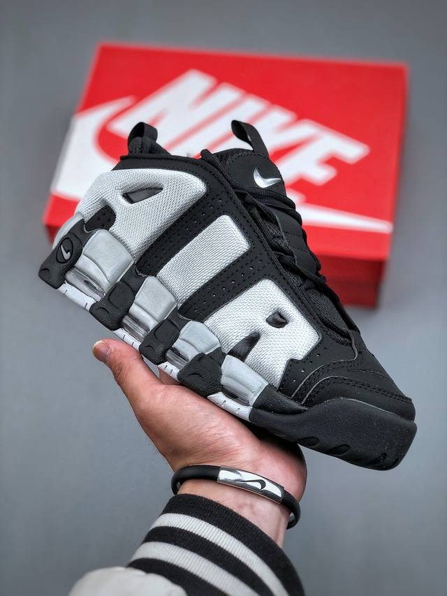 Nike Air More Uptempo Low 代表着历史最高版本皮蓬原盒原标 之前一直专供外贸、各大平台输出行业内公认最高评价的皮蓬 官方货号：Fz305