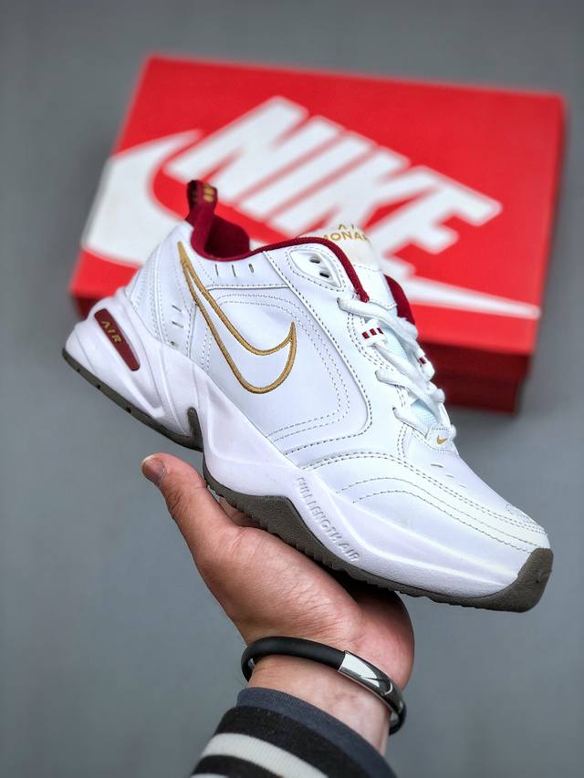 Nike Air Monarch Iv M2K Tekno 复古潮流老爹鞋 优质皮革打造鞋面 夸张流线极符 风靡老爹元素 外形延续当下潮流得未来感老爹鞋 设计干