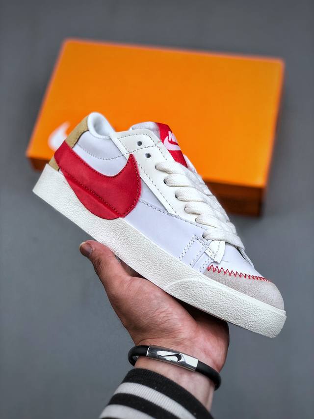 Nike Blazer Low‘77 Jumbo “蛇年限定”经典百搭低帮开拓者休闲运动板鞋 货号：Dq1470 005 尺码：36-45 半