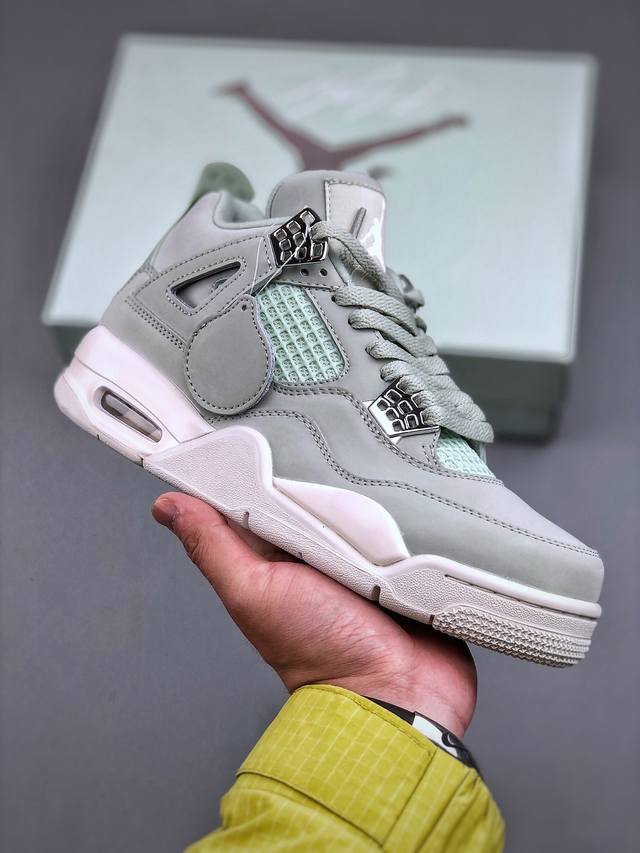 Air Jordan Aj4 Seafoam 薄荷绿 Hv0823-003 市场中端王者 亲自操刀耗时半年巨作 全套原纸板楦头开发 确保原汁原味 完美呈现四代版