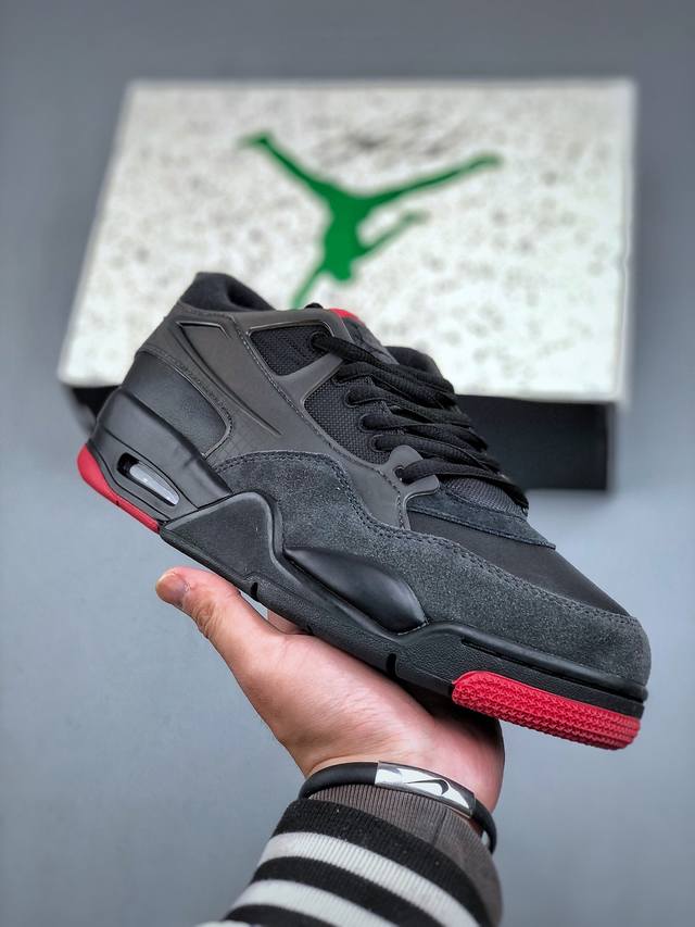 Nike Air Jordan 4 Retro Rm 乔丹四代 Bred 黑红 纯原版本 Air Jordan Aj4 Retro 原楦原纸板 原厂材料开发 细