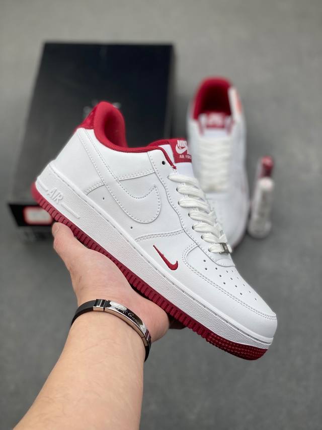 Af1耐克 Nike Air Force 1 ‘07 Low 空军一号 厚底增高百搭运动板鞋 原楦头原纸板 打造纯正空军版型，专注外贸渠道 全掌内置蜂窝气垫 原