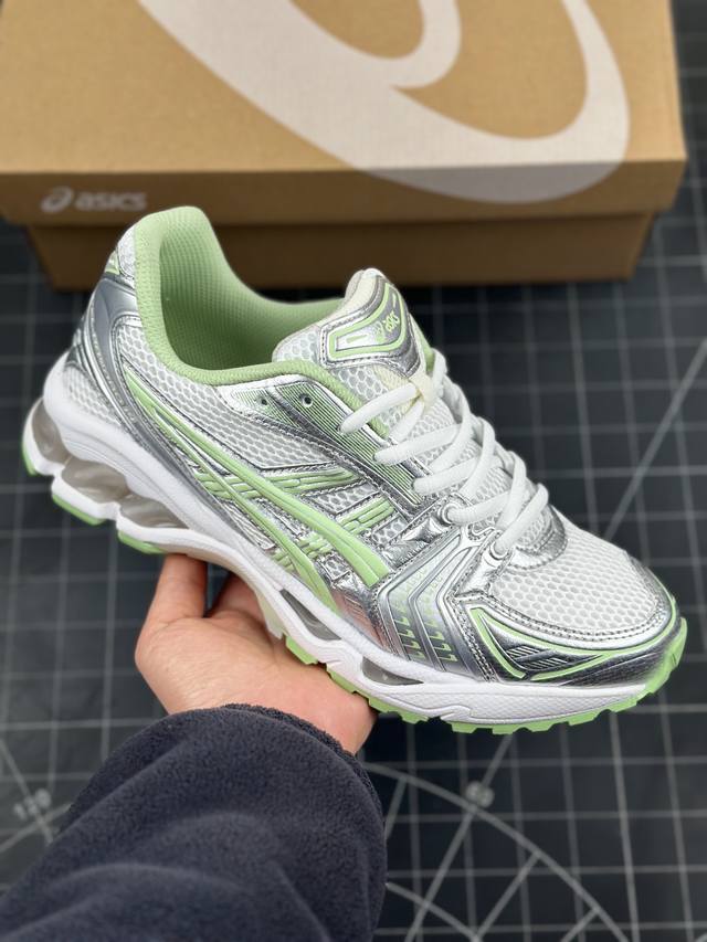 本地 核心私 Asics Gel-Kayano 14 亚瑟士运动休闲透气专业跑鞋 #采用工程弹性双层再生针织密度鞋面材质，后跟3D可视Gel缓震乳胶物料 #升级