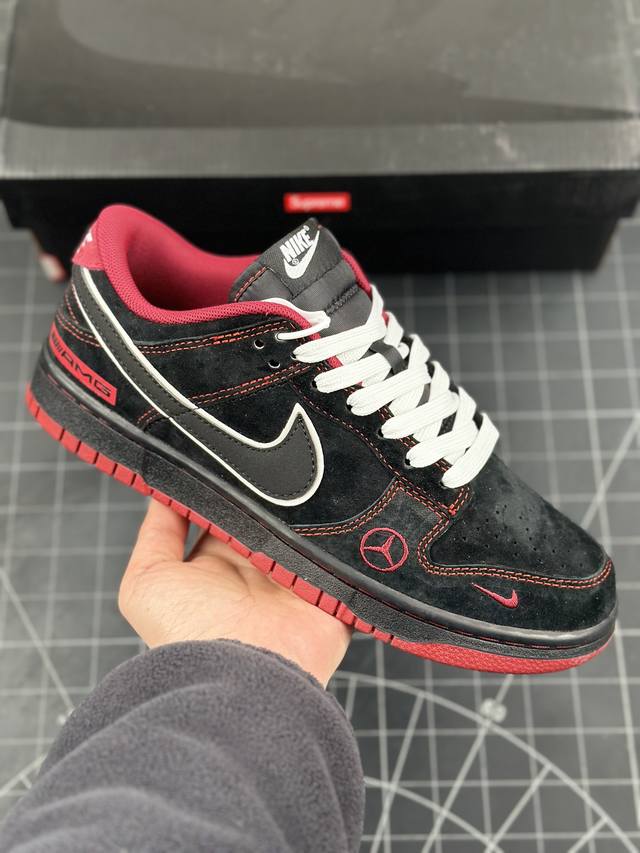 本地 核心私 Nk Sb Dunk Low 联名-猪八 周年高端定制 低帮休闲板鞋 #头层牛皮与进口猪八革的搭配，上等的面料加上工匠级的缝纫，设计风格比较潮流！