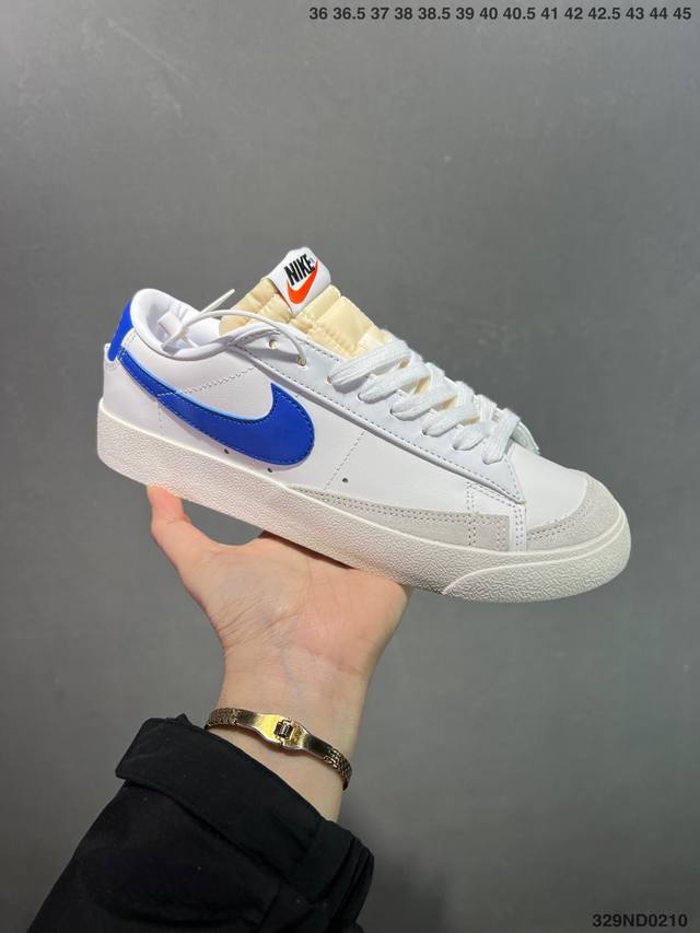 Nike Blazer Low ‘77 Jumbo 百搭单品 全新焕新升级经典 Blazer 鞋款，大号 Swoosh 突出新时代更加张扬的潮流感，对经典的又一