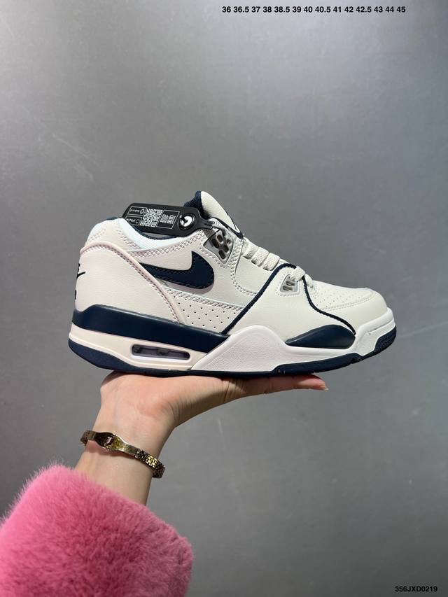 公司级耐克Nike Air Flight 89男子运动鞋 Aj4兄弟款 缓震篮球鞋 重塑80年代后期非凡篮球战靴的经典风范 利落皮革结构搭载卓越缓震系统 重现传