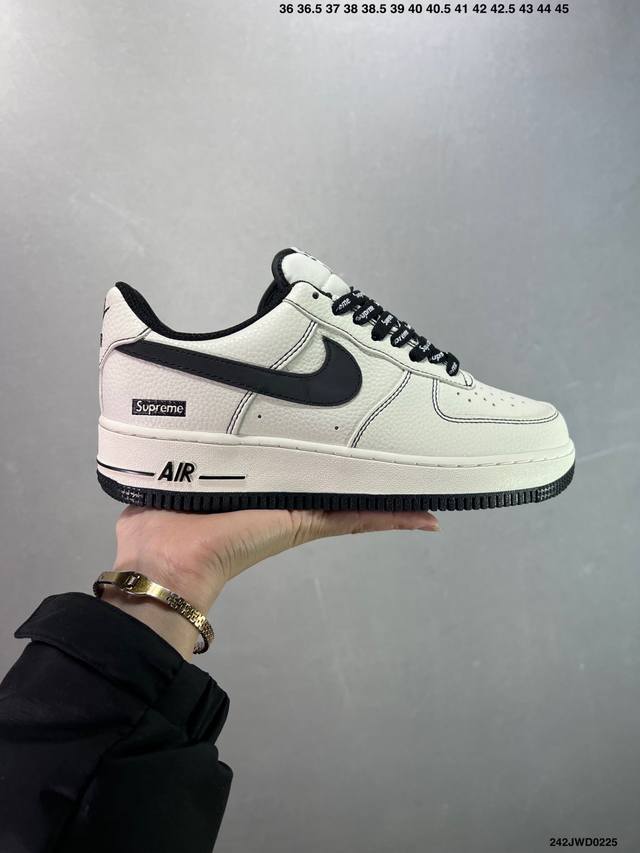 公司级 Nike Air Force 1 Low ’07 岩石灰 配色 空军一号低帮休闲板鞋 原厂定制皮料 定制鞋盒 原楦原纸板 纯正版型 正品Nfc感应芯片