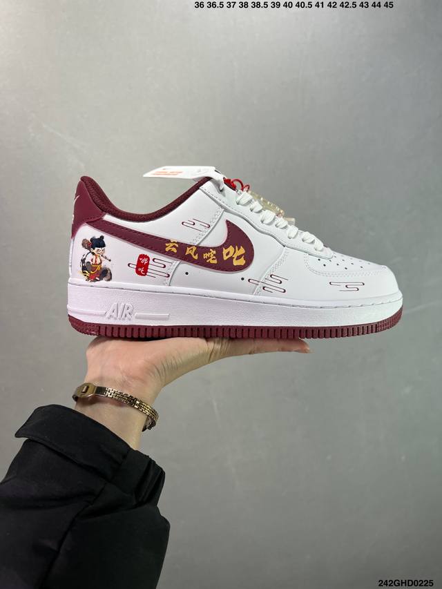 公司级Nike Air Force 1 ‘07 Low 空军一号 低帮 运动鞋 休闲鞋 折边针车 工艺难度大 原楦头原纸板 原装鞋盒 定制五金配件 内置全掌气垫