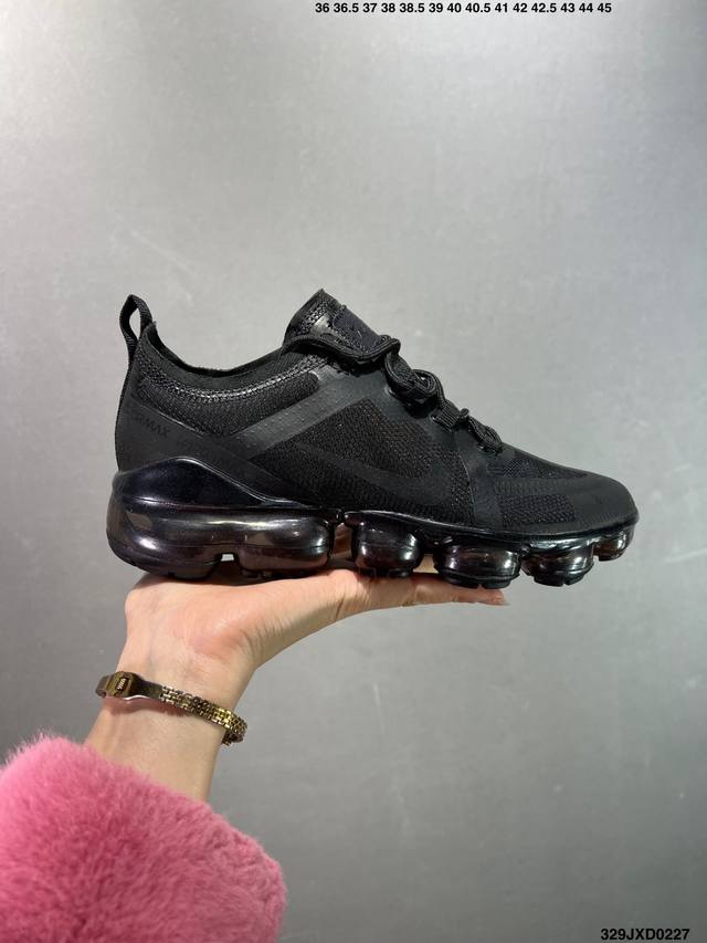 公司级Nike Air Vapormax 大气垫 网纱鞋面 全掌气垫跑步鞋 Ar6631-003正确卡色 原盒钢印Qc俱全 正确刻字中底 原装鞋垫 鞋面采用半透