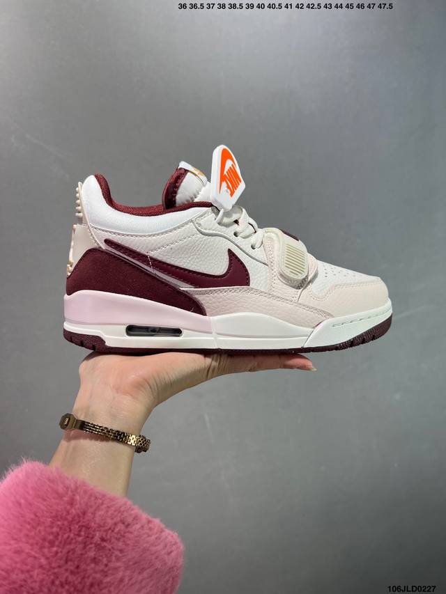 公司级耐克 Nike Aj312 Air Jordan Legacy 312 Nrg“Pure White” 官方货号:Cd7069 141乔丹联名号称 “最强