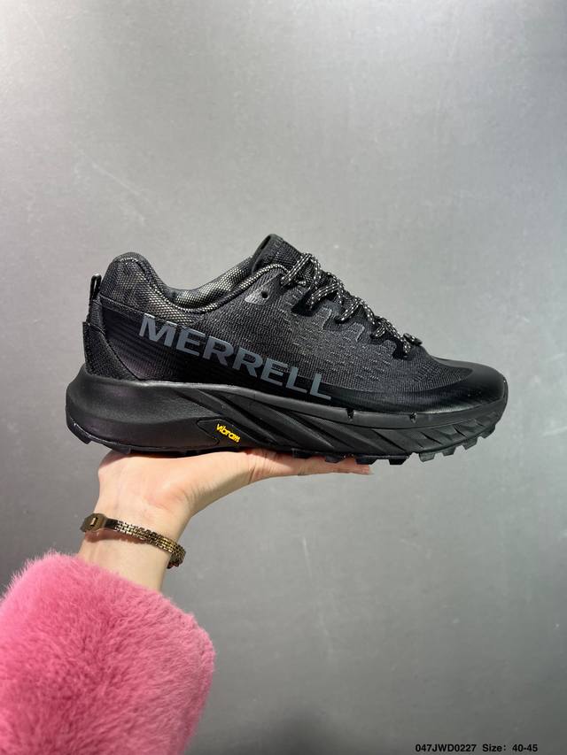 公司级Merrell迈乐 Moab Speed 2Gore-Tex 柔软舒适防滑耐磨 低帮 徒步鞋 货号:J067759 尺码:41 42 43 44 45如图