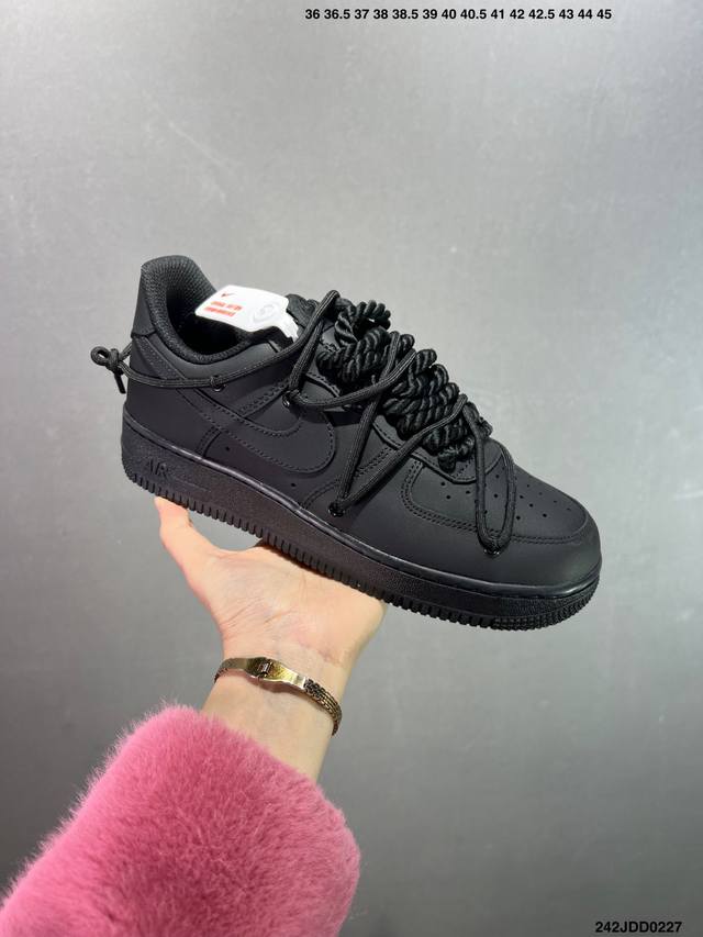 Nike Air Force 1 Low’07 空军一号低帮休闲板鞋 定制皮料 原楦原纸板 纯正空军版型 内置全掌气垫 货号：男 Cw2288-114 女 Dd