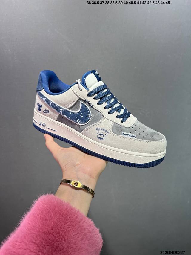 公司级Nike Air Force 1 ‘07 Low 空军一号 低帮 运动鞋 休闲鞋 折边针车 工艺难度大 原楦头原纸板 原装鞋盒 定制五金配件 内置全掌气垫