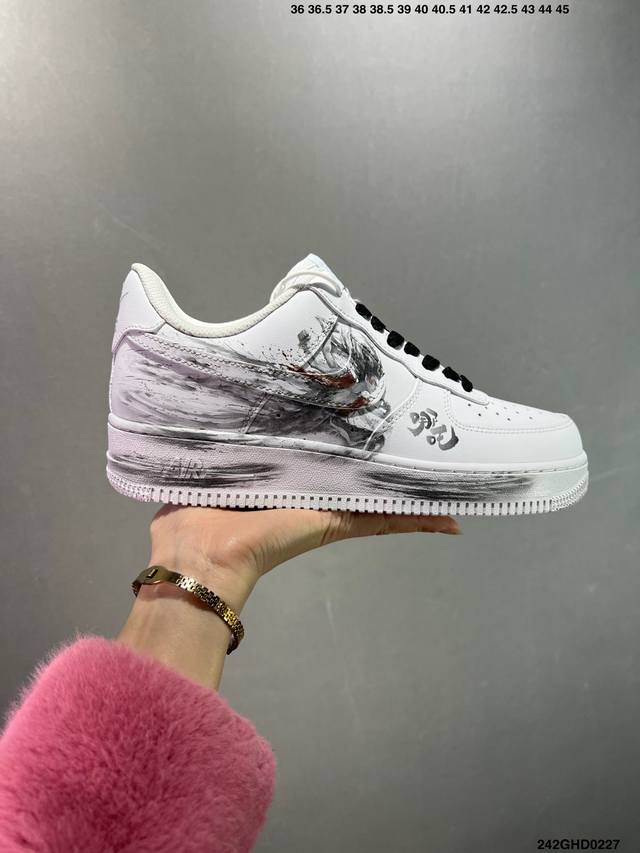 公司级Nike Air Force 1 ‘07 Low 空军一号 低帮 运动鞋 休闲鞋 折边针车 工艺难度大 原楦头原纸板 原装鞋盒 定制五金配件 内置全掌气垫