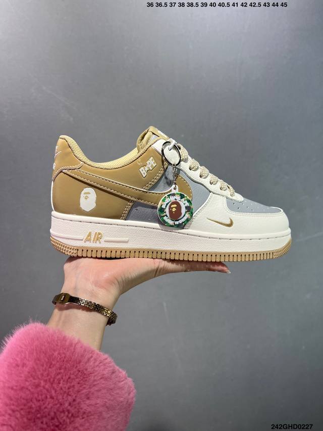 公司级Nike Air Force 1 ‘07 Low 空军一号 低帮 运动鞋 休闲鞋 折边针车 工艺难度大 原楦头原纸板 原装鞋盒 定制五金配件 内置全掌气垫