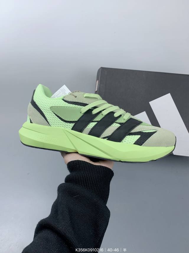 阿迪达斯Adidas三叶草Lightblaze舒适防滑低帮跑步鞋 Size：如图 编码：K356K0910216