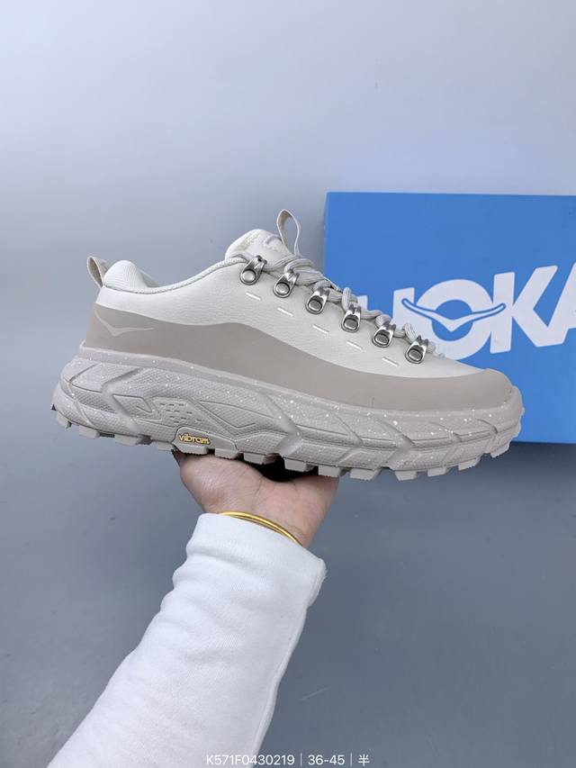 公司级带半码！ Hoka Mafate Speed Three 2玛法特 超轻厚底轻量山地跑步鞋 作为先锋品牌的 Hoka One One总是以独特的方式，在设