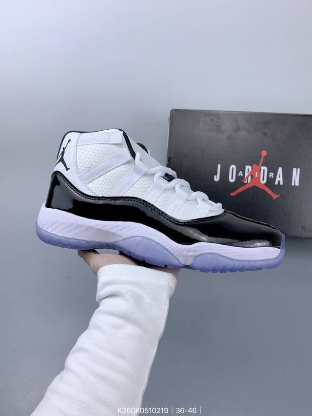 Air Jordan 11 Retro High Legend Blue 高帮 传奇蓝 Aj11 乔丹11代 Aj11 乔11 高邦 乔丹篮球鞋系列 款鞋采用了