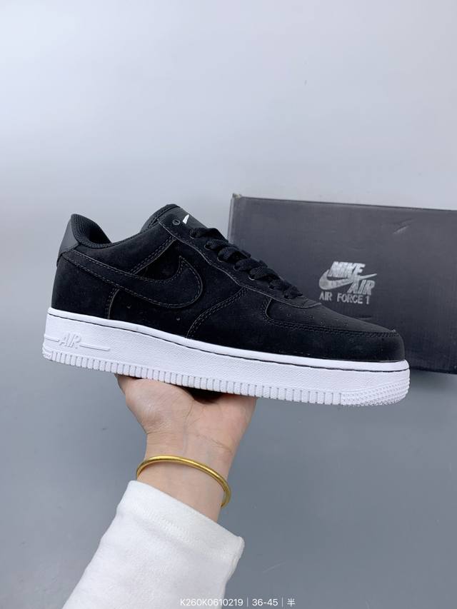 Nike Air Force 1 ‘07 空军一号低帮休闲板鞋 进口牛筋布 原楦头原纸板 纯正空军版型 定制鞋盒 全掌内置全掌气垫 原厂中底钢印 拉帮完美 Si