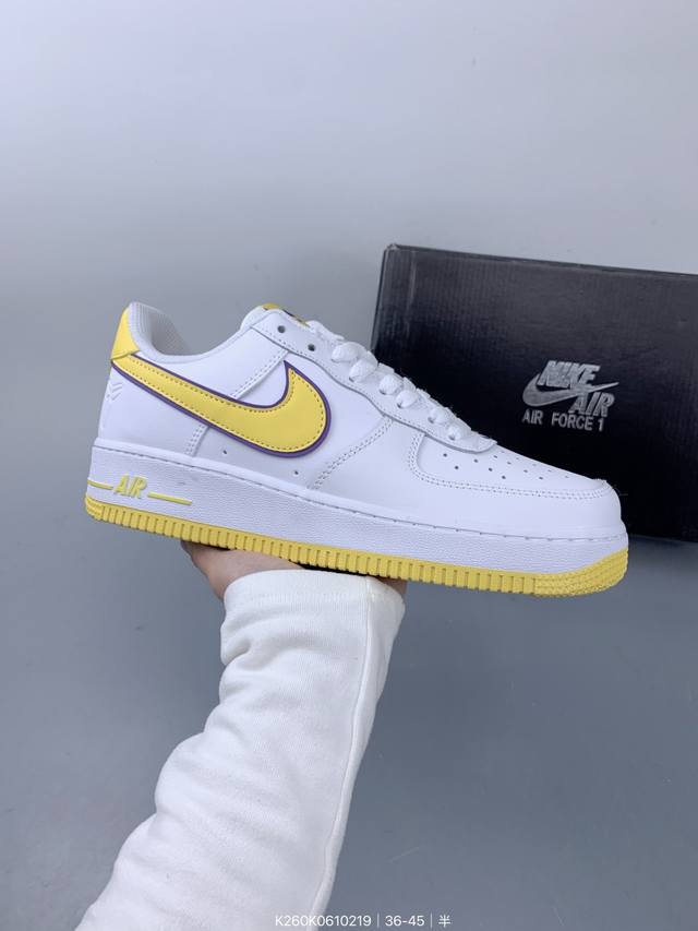 Nike Air Force 1 ‘07 空军一号低帮休闲板鞋 进口牛筋布 原楦头原纸板 纯正空军版型 定制鞋盒 全掌内置全掌气垫 原厂中底钢印 拉帮完美 Si