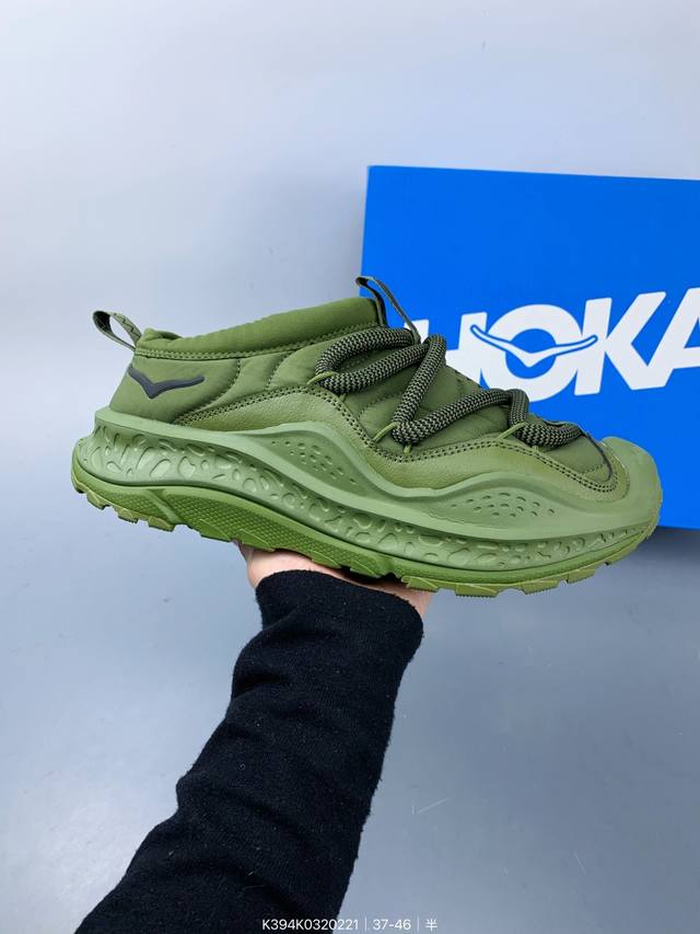 纯原 Hoka One One Ora Primo 低帮休闲鞋 内里薄绒 秋冬季保暖半拖 这款鞋无论从脚感上 设计上都是当 顶流 极具穿搭属性 时尚感很足 外型