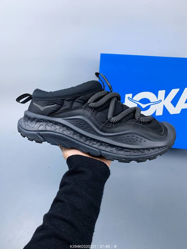 纯原 Hoka One One Ora Primo 低帮休闲鞋 内里薄绒 秋冬季保暖半拖 这款鞋无论从脚感上 设计上都是当 顶流 极具穿搭属性 时尚感很足 外型