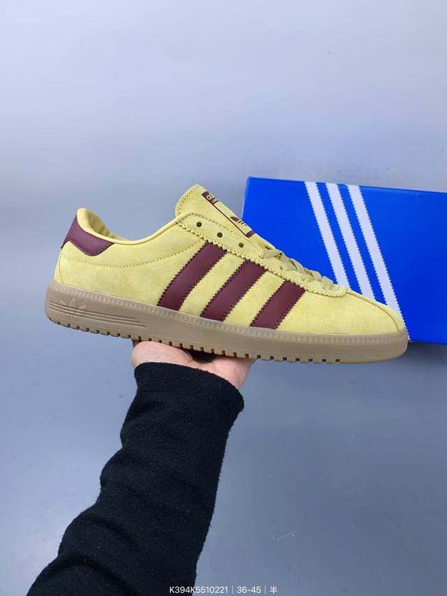 阿迪达斯Adidas Originals Gazelle Indoor 三叶草复古防滑耐磨低帮板鞋 鞋款采用柔软的绒面革和耐用的皮革衬里融合在橡胶外底上！ Si - 点击图像关闭