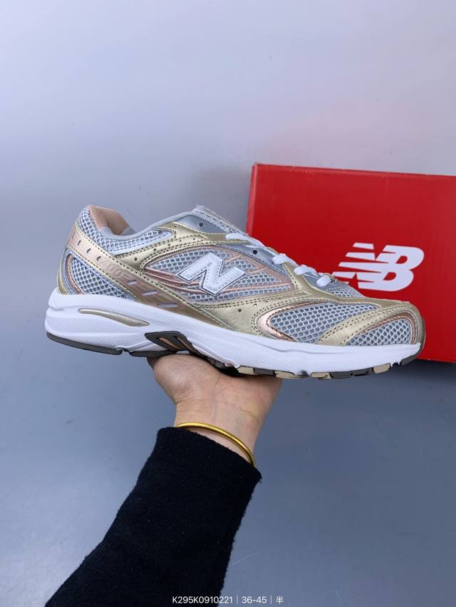 新百伦New Balance 400 Nb400 男女老爹鞋轻量跑步鞋Wr舒适厚底增高轻便情侣百搭2025复古休闲网面透气跑步鞋网红学生韩版潮鞋 Size：如图