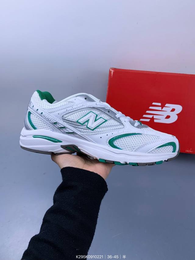 新百伦New Balance 400 Nb400 男女老爹鞋轻量跑步鞋Wr舒适厚底增高轻便情侣百搭2025复古休闲网面透气跑步鞋网红学生韩版潮鞋 Size：如图 - 点击图像关闭