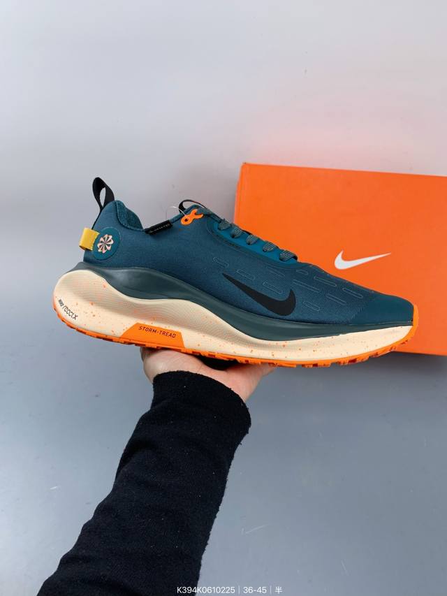 Nike Reactx X Infinty Run 4 Gtx 马拉松机能风格运动鞋 简约大方的造型设计 随性休闲的时尚格调穿着舒适轻便 运动灵活自如 满足日常