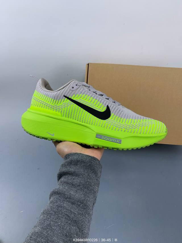 Nk Zoomx Invincible Run Flyknit Fk4 不可战胜4代系列轻量飞织低帮休闲运动慢跑鞋 此鞋专为短跑运动员而生，是为 5 至 10