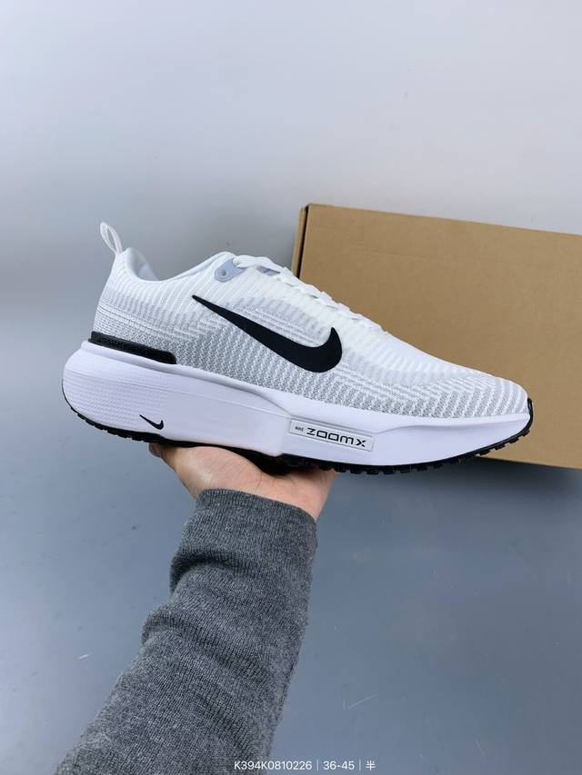 Nk Zoomx Invincible Run Flyknit Fk4 不可战胜4代系列轻量飞织低帮休闲运动慢跑鞋 此鞋专为短跑运动员而生，是为 5 至 10