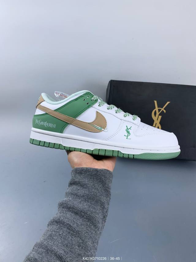 公司货 耐克Nike Dunk Low 板鞋 Sb系列经典百搭休闲运动板鞋加厚鞋舌的填充，使舒适性大大提升，同时也更方便穿脱中底部分则加入了脚感柔软舒适Zoom