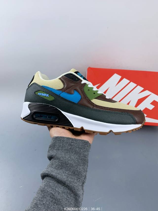 耐克Nike Air Max 90复古气垫百搭休闲运动慢跑鞋 Size：如图 编码：K260K0610226 - 点击图像关闭