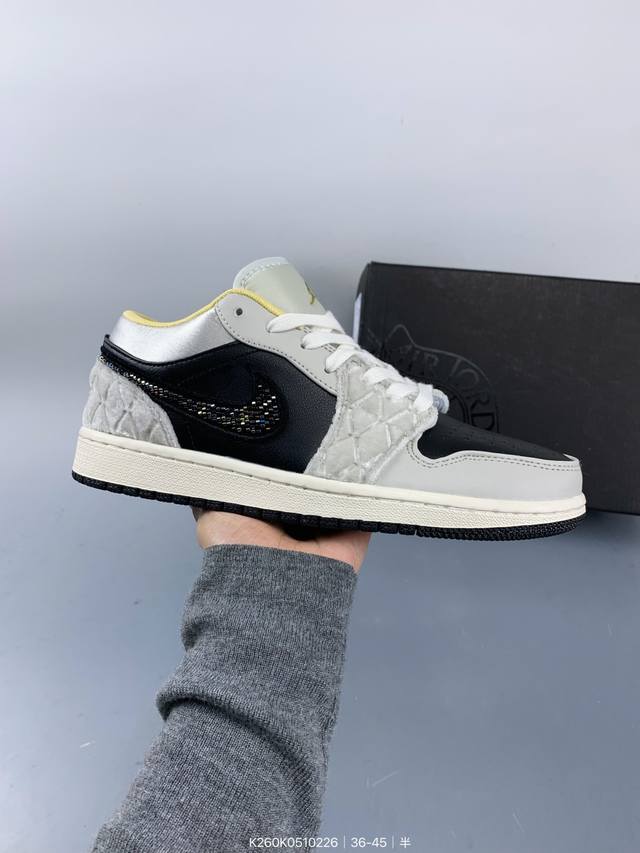 乔丹Air Jordan 1 Low Aj1 乔1 低帮复古文化休闲运动篮球鞋 Size：如图 编码：K260K0510226