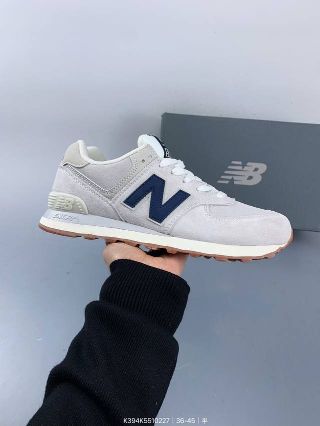 New Balance U574 新百伦低帮复古休闲运动慢跑鞋 采用猪巴革组合网织物鞋面材质全新4层组合独立私模大底 Size：如图 编码：K394K55102 - 点击图像关闭