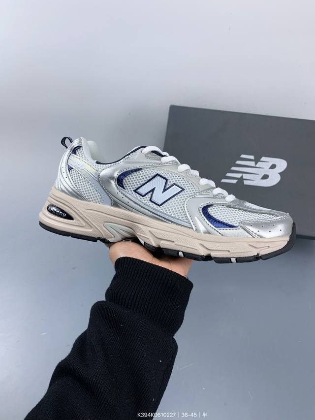 真标New Balance Mr530系列复古老爹风网布跑步休闲运动鞋 Size：如图 编码：K394K0610227