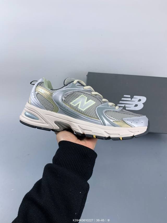 真标New Balance Mr530系列复古老爹风网布跑步休闲运动鞋 Size：如图 编码：K394K0610227