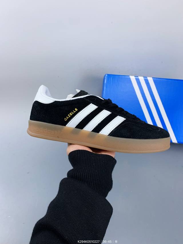 Adidas Originals Gazelle 全码现货入库！原厂可对比正品参考！原厂工艺！市场口碑爆棚产品！品控无敌 ！外贸指定细节！ Size：如图 编码