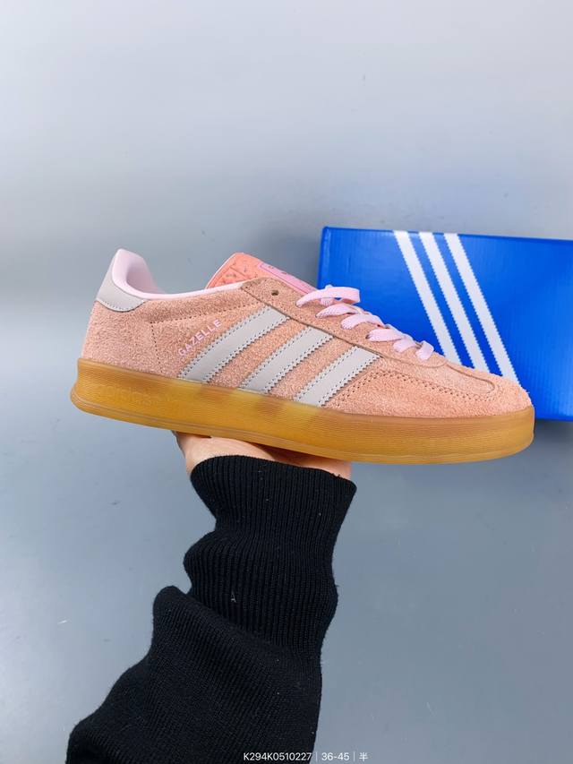 Adidas Originals Gazelle 全码现货入库！原厂可对比正品参考！原厂工艺！市场口碑爆棚产品！品控无敌 ！外贸指定细节！ Size：如图 编码