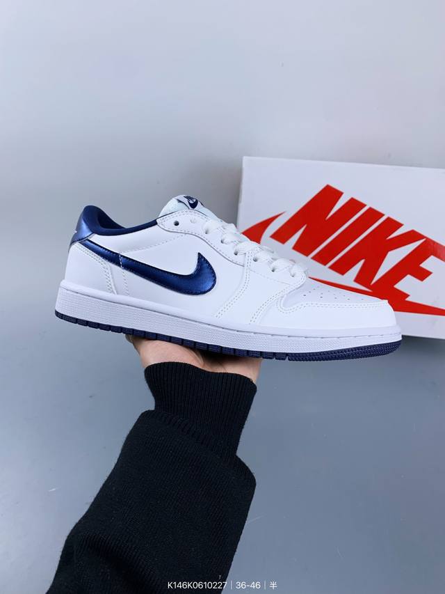 耐克Nike Air Jordan 1 Low Aj1乔丹一代低帮经典复古文化休闲运动篮球鞋 Size：如图 编码：K146K0610227