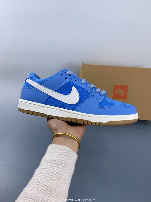 耐克Nike Dunk Low Sb系列扣篮系列 复古低帮休闲运动滑板板鞋 采用脚感柔软舒适Zoomair气垫 有效吸收滑板等极限运动在落地时带来的冲击力 为街