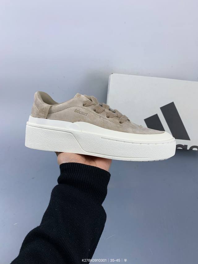 Adidas阿迪达斯Bcourtfos休闲运动训练低帮板鞋 Size：如图 编码：K278K0910301