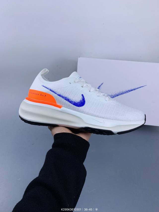 公司级耐克Nike Zoomx Invincible Run Fk3 短跑马拉松系带系列轻量休闲运动慢跑鞋 Size：如图 编码：K295K0610301