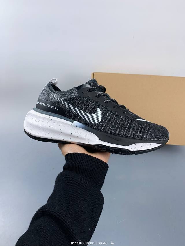 公司级耐克Nike Zoomx Invincible Run Fk3 短跑马拉松系带系列轻量休闲运动慢跑鞋 Size：如图 编码：K295K0610301