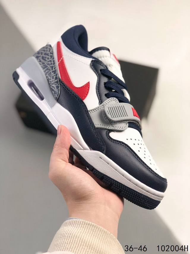 真标带半码！ 乔丹一代 低帮 气垫 Air Jordan Legacy 312 Low 乔丹联名 号称 “最强三合一” 的 Jordan Legacy 312，