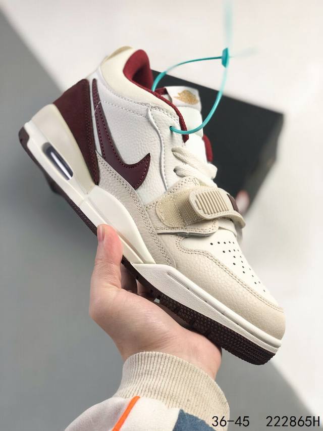 真标带半码！ 乔丹一代 低帮 气垫 Air Jordan Legacy 312 Low 乔丹联名 号称 “最强三合一” 的 Jordan Legacy 312，