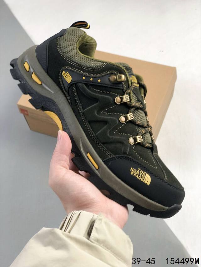 户外品牌 北面 The North Face Cedar Mesa 雪松梅萨系列低帮系带户外风徒步登山运动训练鞋 广东原厂代工出品 原楦型开发纸版 采用进口翻毛